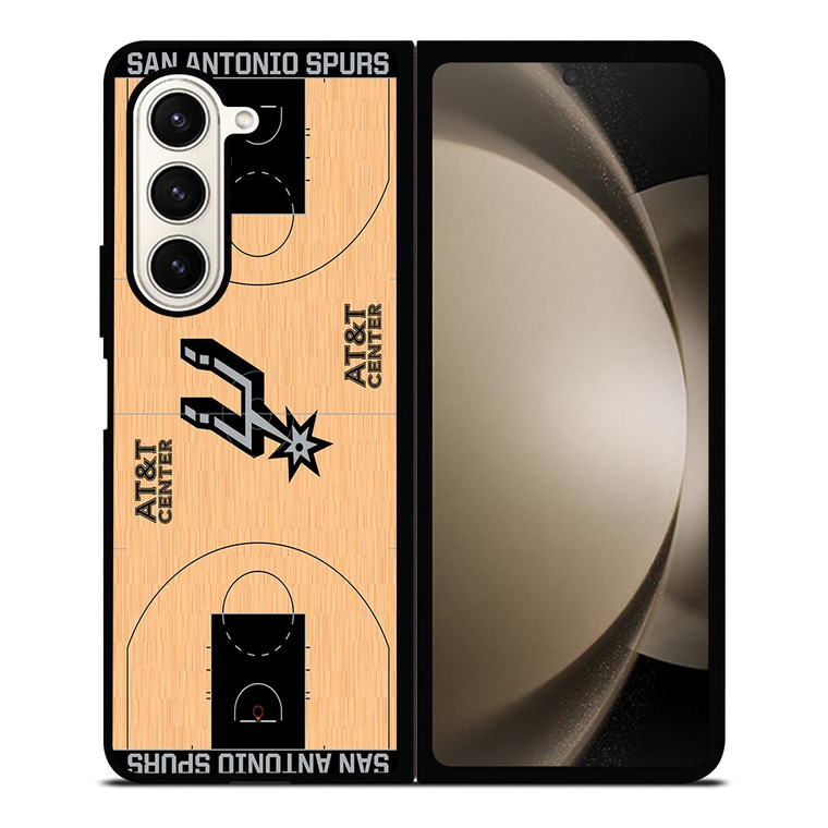SAN ANTONIO SPURS BASKET FIELD Samsung Galaxy Z Fold 5 Case Cover