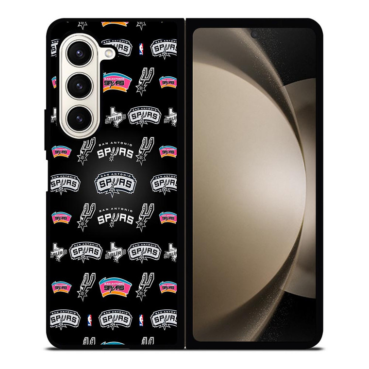 SAN ANTONIO SPURS COLLAGE Samsung Galaxy Z Fold 5 Case Cover