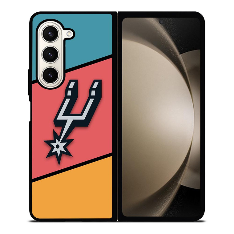 SAN ANTONIO SPURS COLORFUL LOGO Samsung Galaxy Z Fold 5 Case Cover SAN ANTONIO SPURS COLORFUL LOGO Samsung Galaxy Z Fold 5 Case Cover