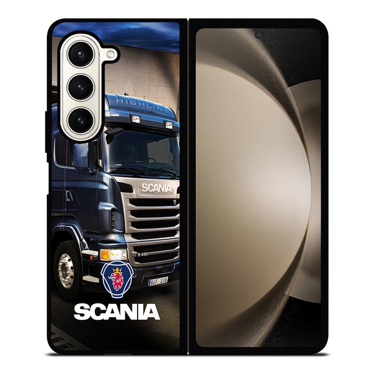 SCANIA TRUCK SAAB Samsung Galaxy Z Fold 5 Case Cover SCANIA TRUCK SAAB Samsung Galaxy Z Fold 5 Case Cover