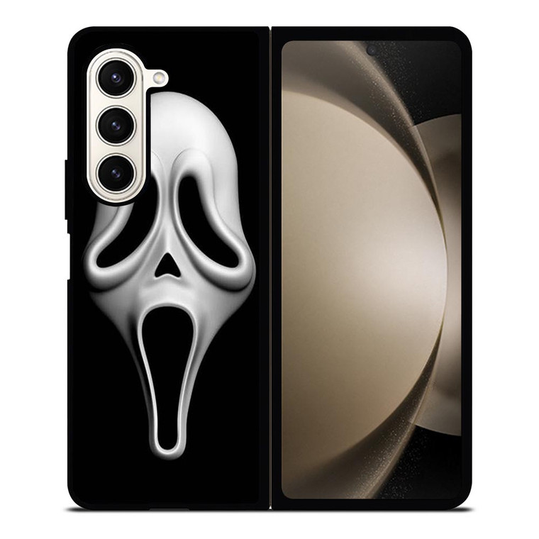 SCREAM GHOST MASK Samsung Galaxy Z Fold 5 Case Cover SCREAM GHOST MASK Samsung Galaxy Z Fold 5 Case Cover