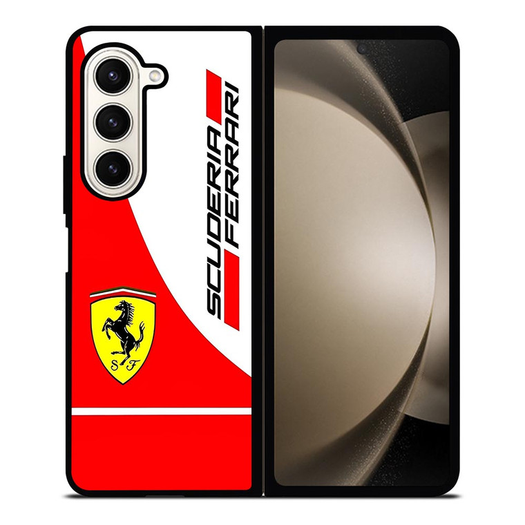 SCUDERIA FERRARI CAR Samsung Galaxy Z Fold 5 Case Cover SCUDERIA FERRARI CAR Samsung Galaxy Z Fold 5 Case Cover