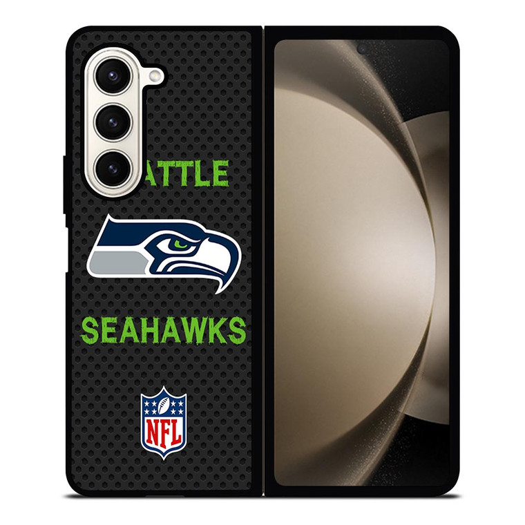 SEATTLE SEAHAWKS NFL Samsung Galaxy Z Fold 5 Case Cover SEATTLE SEAHAWKS NFL Samsung Galaxy Z Fold 5 Case Cover