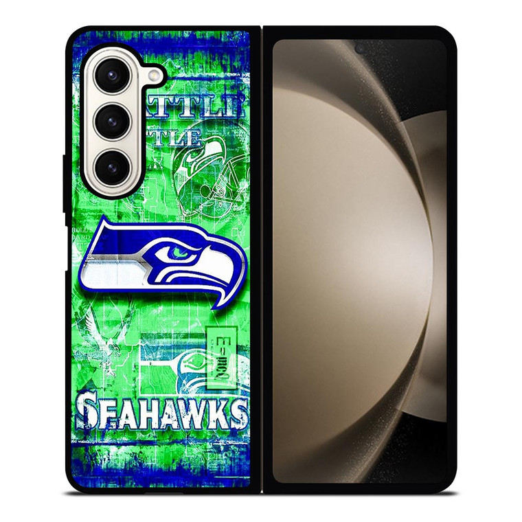 SEATTLE SEAHAWKS SKIN Samsung Galaxy Z Fold 5 Case Cover SEATTLE SEAHAWKS SKIN Samsung Galaxy Z Fold 5 Case Cover