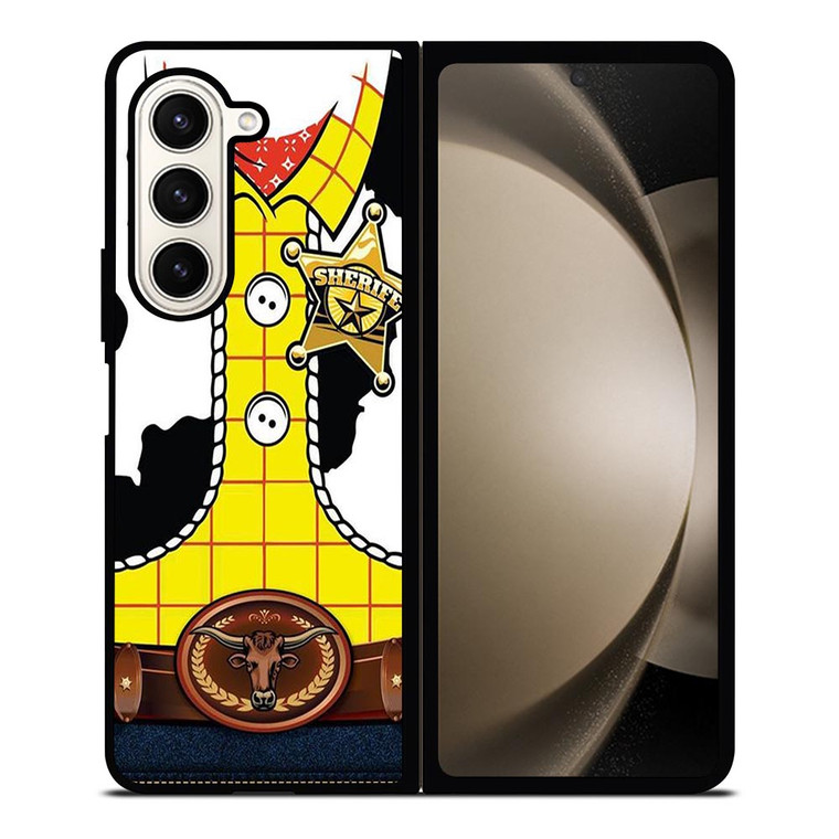 SHERIFF WOODY TOY STORY SUIT Samsung Galaxy Z Fold 5 Case Cover