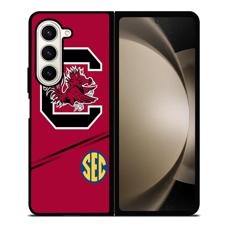 SOUTH CAROLINA GAMECOCKS NFL Samsung Galaxy Z Fold 5 Case Cover SOUTH CAROLINA GAMECOCKS NFL Samsung Galaxy Z Fold 5 Case Cover