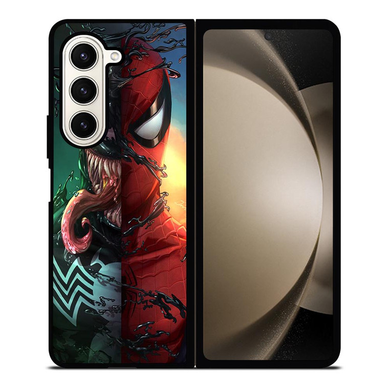 SPIDERMAN VENOM ART MARVEL Samsung Galaxy Z Fold 5 Case Cover SPIDERMAN VENOM ART MARVEL Samsung Galaxy Z Fold 5 Case Cover