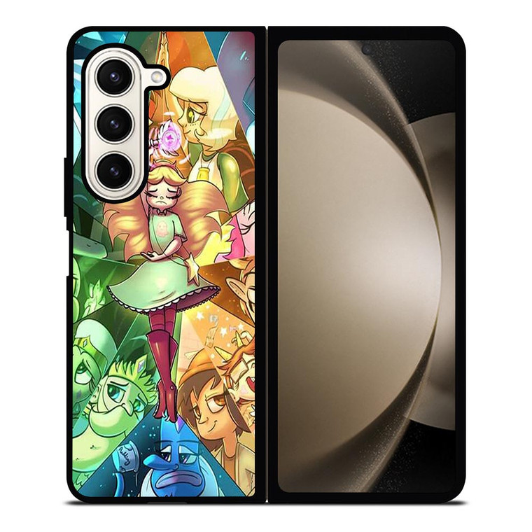 STAR VS THE FORCES OF EVIL CHARACTER Samsung Galaxy Z Fold 5 Case Cover STAR VS THE FORCES OF EVIL CHARACTER Samsung Galaxy Z Fold 5 Case Cover