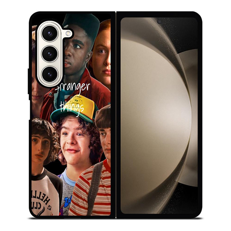 STRANGER THINGS CAST COLLAGE Samsung Galaxy Z Fold 5 Case Cover STRANGER THINGS CAST COLLAGE Samsung Galaxy Z Fold 5 Case Cover