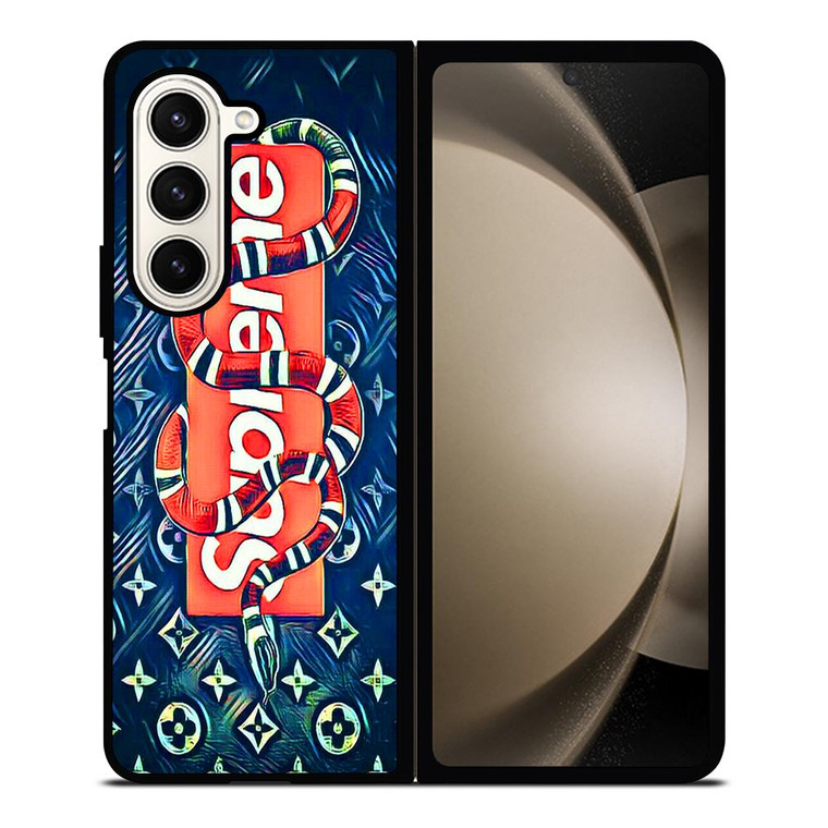SUPREME AND SNAKE Samsung Galaxy Z Fold 5 Case Cover SUPREME AND SNAKE Samsung Galaxy Z Fold 5 Case Cover