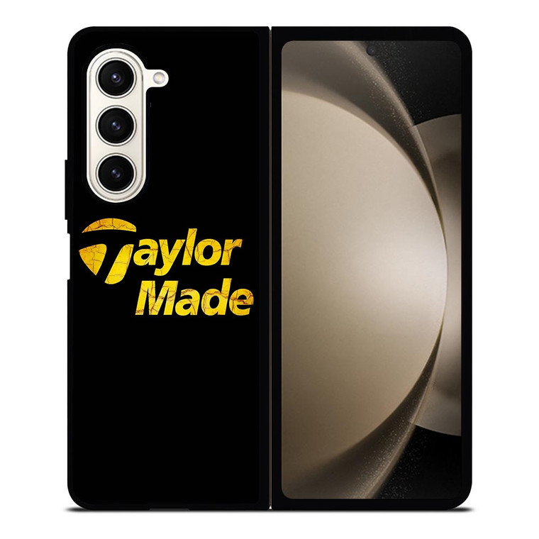 TAYLORMADE GOLF YELLOW LOGO Samsung Galaxy Z Fold 5 Case Cover