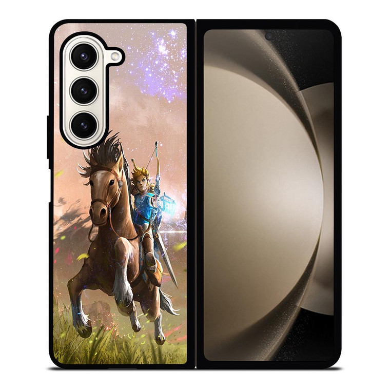 THE LEGEND OF ZELDA IN HORSES Samsung Galaxy Z Fold 5 Case Cover