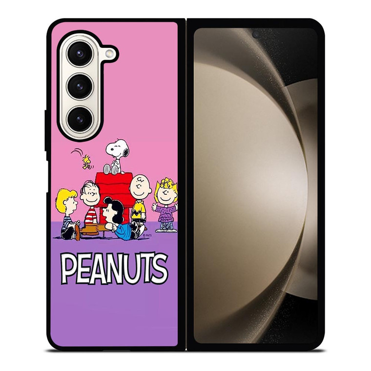THE PEANUTS SNOOPY AND FRIEND Samsung Galaxy Z Fold 5 Case Cover