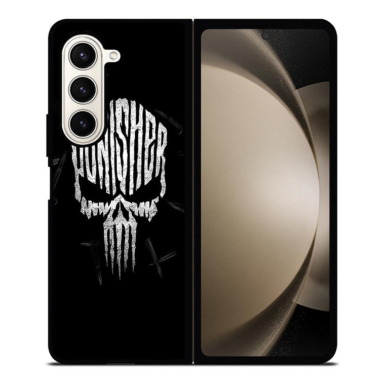 THE PUNISHER LOGO BULLETS Samsung Galaxy Z Fold 5 Case Cover