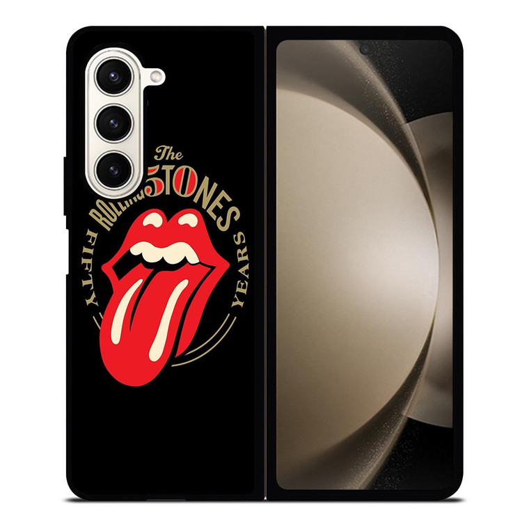 THE ROLLING STONES ROCK BAND LOGO Samsung Galaxy Z Fold 5 Case Cover
