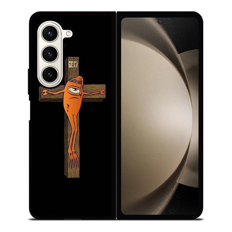 TOY MACHINE SKATEBOARD CROSS LOGO Samsung Galaxy Z Fold 5 Case Cover