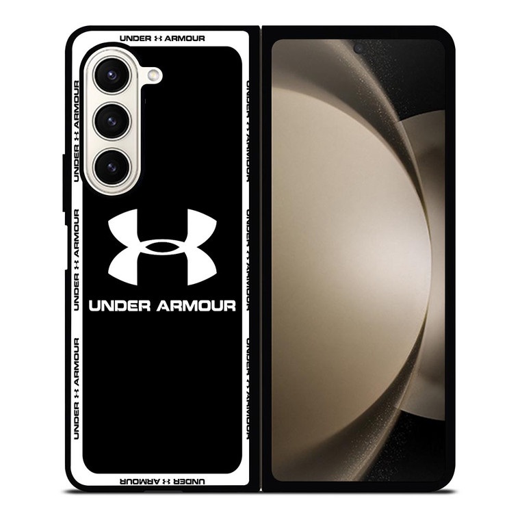 UNDER ARMOUR ROUND BLACK Samsung Galaxy Z Fold 5 Case Cover