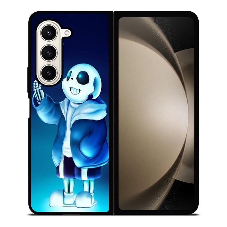 UNDERTALE GLOWING LOVE SYMBOL Samsung Galaxy Z Fold 5 Case Cover