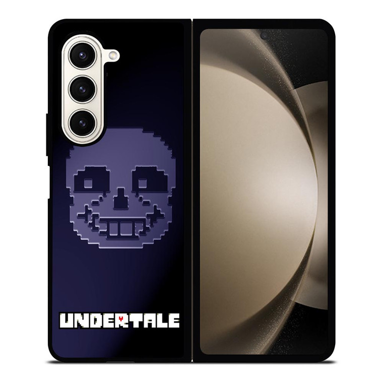 UNDERTALE SKULL 8 BIT Samsung Galaxy Z Fold 5 Case Cover