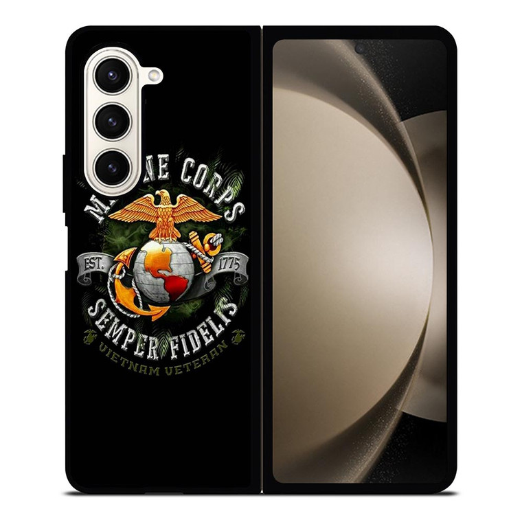 USMC US MARINES CORP SYMBOL Samsung Galaxy Z Fold 5 Case Cover