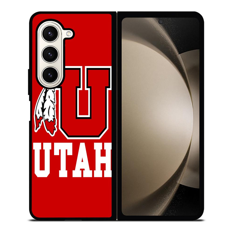 UTAH UTES FOOTBALL LOGO 2 Samsung Galaxy Z Fold 5 Case Cover