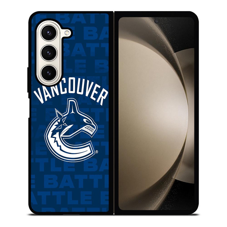VANCOUVER CANUCKS NHL TEAM LOGO Samsung Galaxy Z Fold 5 Case Cover