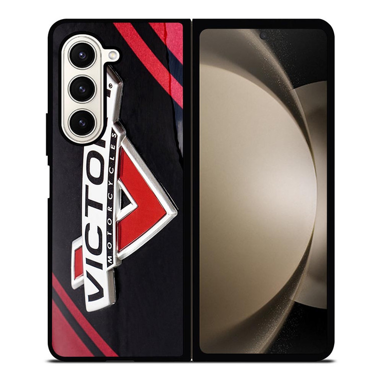 VICTORY MOTORCYCLES EMBLEM Samsung Galaxy Z Fold 5 Case Cover