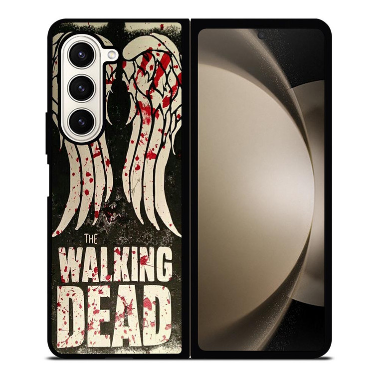 WALKING DEAD DARYL DIXON WINGS Samsung Galaxy Z Fold 5 Case Cover WALKING DEAD DARYL DIXON WINGS Samsung Galaxy Z Fold 5 Case Cover