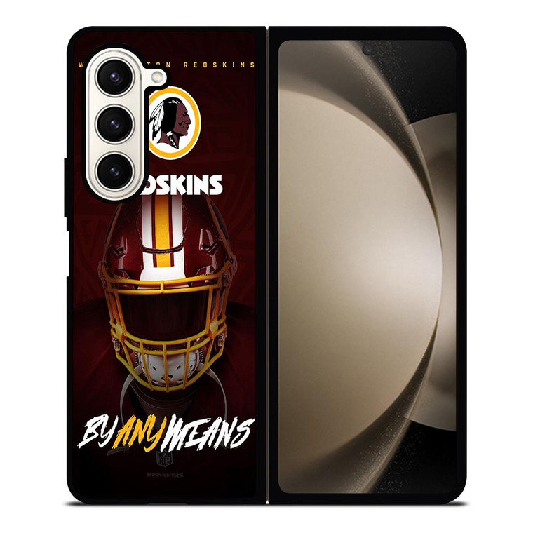 WASHINGTON REDSKINS BY ANY MEANS Samsung Galaxy Z Fold 5 Case Cover