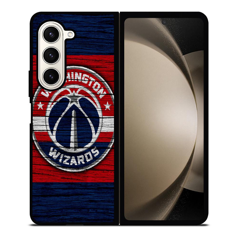 WASHINGTON WIZARDS WOODEN LOGO Samsung Galaxy Z Fold 5 Case Cover