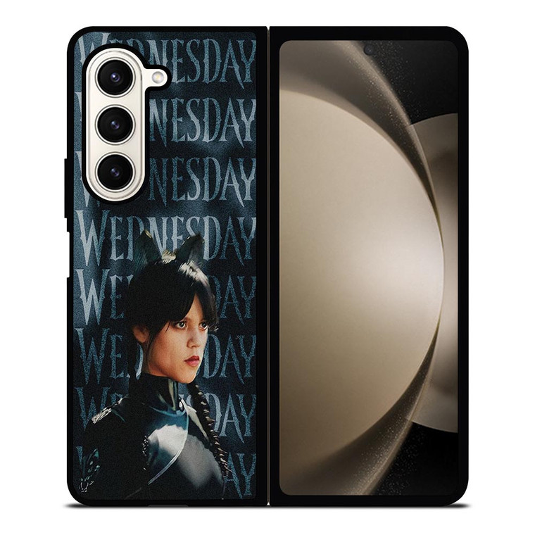 WEDNESDAY ADDAMS JENNA ORTEGA 2 Samsung Galaxy Z Fold 5 Case Cover WEDNESDAY ADDAMS JENNA ORTEGA 2 Samsung Galaxy Z Fold 5 Case Cover