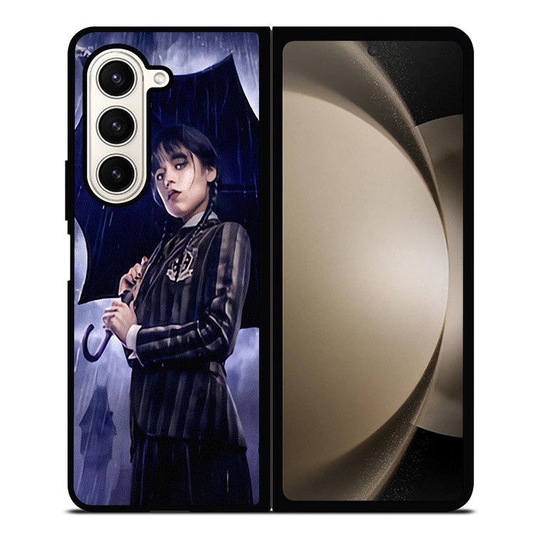 WEDNESDAY ADDAMS JENNA ORTEGA MOVIES Samsung Galaxy Z Fold 5 Case Cover WEDNESDAY ADDAMS JENNA ORTEGA MOVIES Samsung Galaxy Z Fold 5 Case Cover