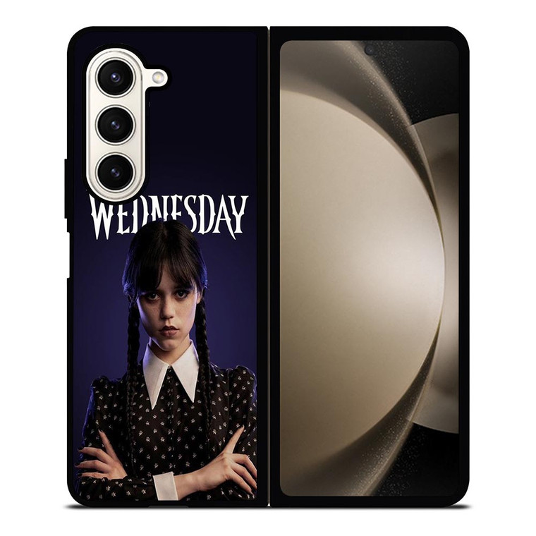 WEDNESDAY ADDAMS MOVIE SERIES Samsung Galaxy Z Fold 5 Case Cover WEDNESDAY ADDAMS MOVIE SERIES Samsung Galaxy Z Fold 5 Case Cover