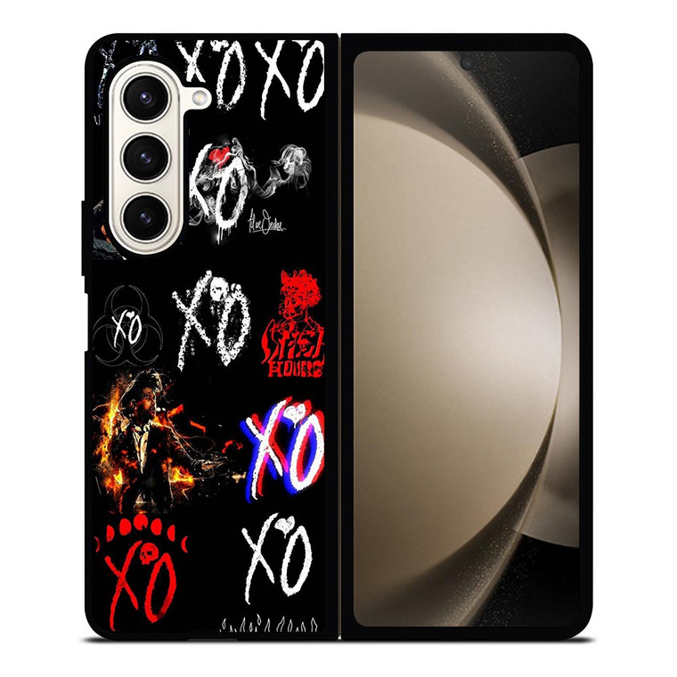 XO THE WEEKND LOGO Samsung Galaxy Z Fold 5 Case Cover