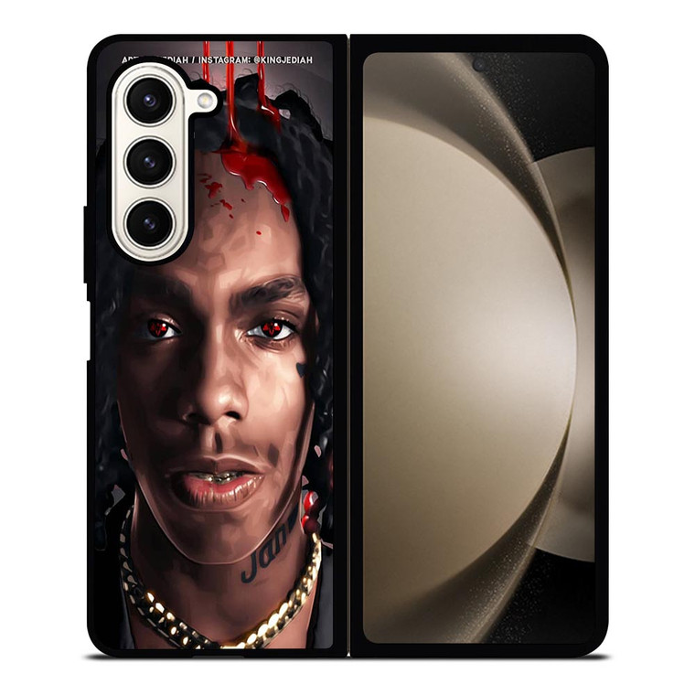 YNW MELLI RAPPER ART Samsung Galaxy Z Fold 5 Case Cover