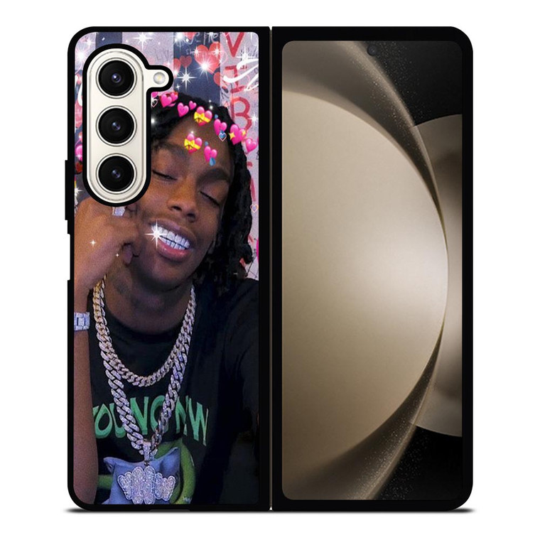 YNW MELLI RAPPER FACE Samsung Galaxy Z Fold 5 Case Cover