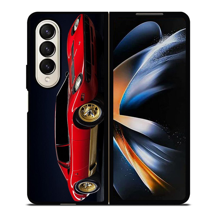 LAMBORGHINI MIURA VINTAGE SUPERCAR Samsung Galaxy Z Fold 4 Case Cover