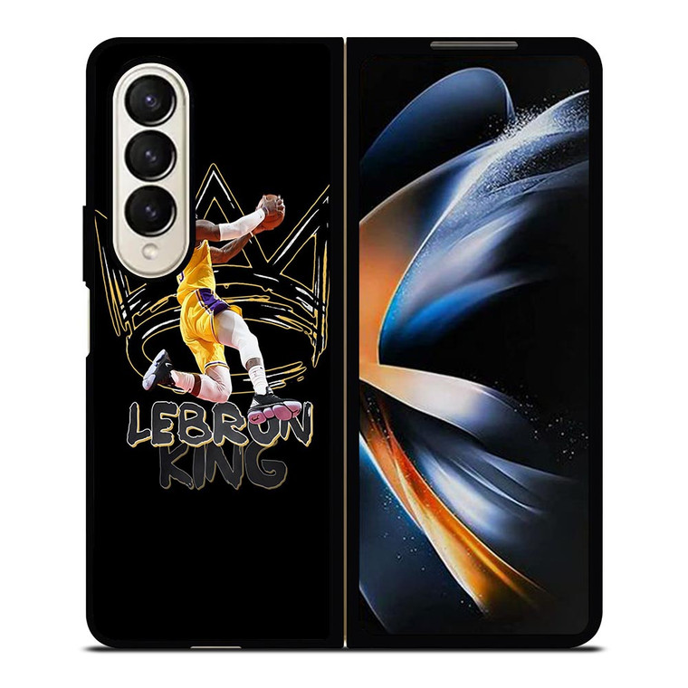 LEBRON JAMES KING NBA Samsung Galaxy Z Fold 4 Case Cover