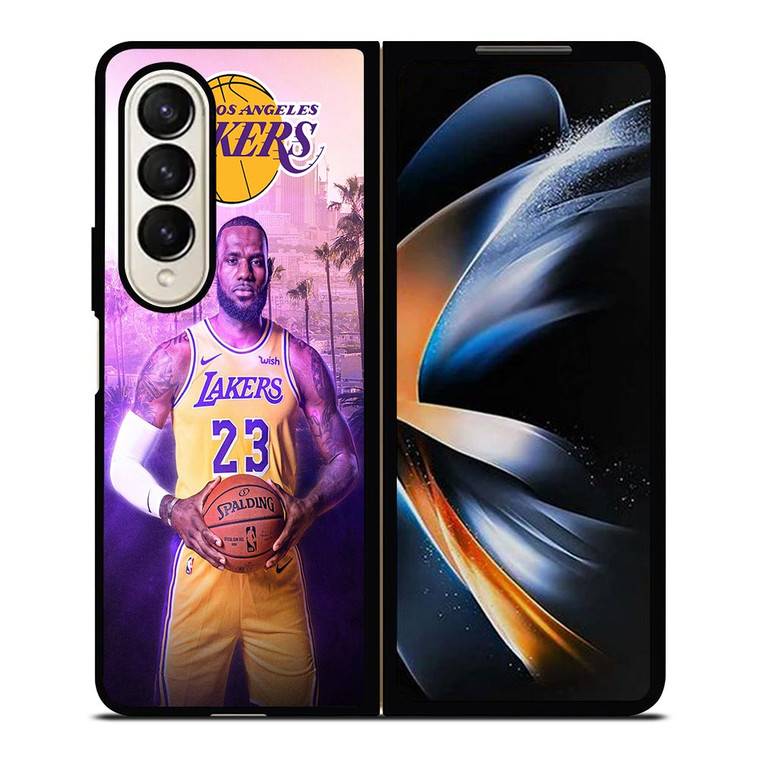 LEBRON JAMES LA LAKERS NBA Samsung Galaxy Z Fold 4 Case Cover