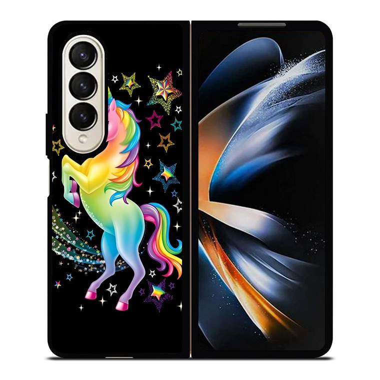 LISA FRANK NIGHT UNICORN Samsung Galaxy Z Fold 4 Case Cover