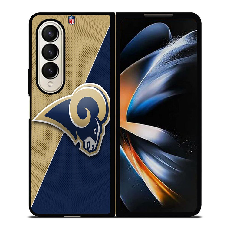 LOS ANGELES RAMS NFL LOGO Samsung Galaxy Z Fold 4 Case Cover