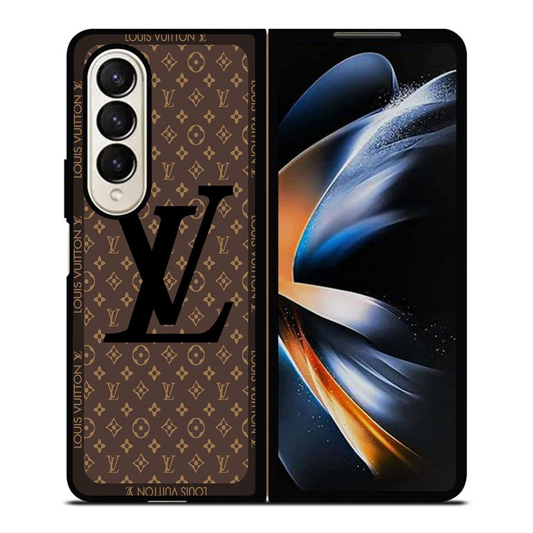 LOUIS VUITTON ROUND PATTERN Samsung Galaxy Z Fold 4 Case Cover