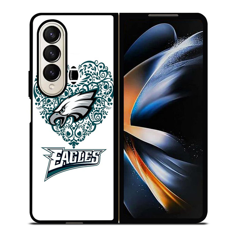 LOVE PHILADELPHIA EAGLES Samsung Galaxy Z Fold 4 Case Cover