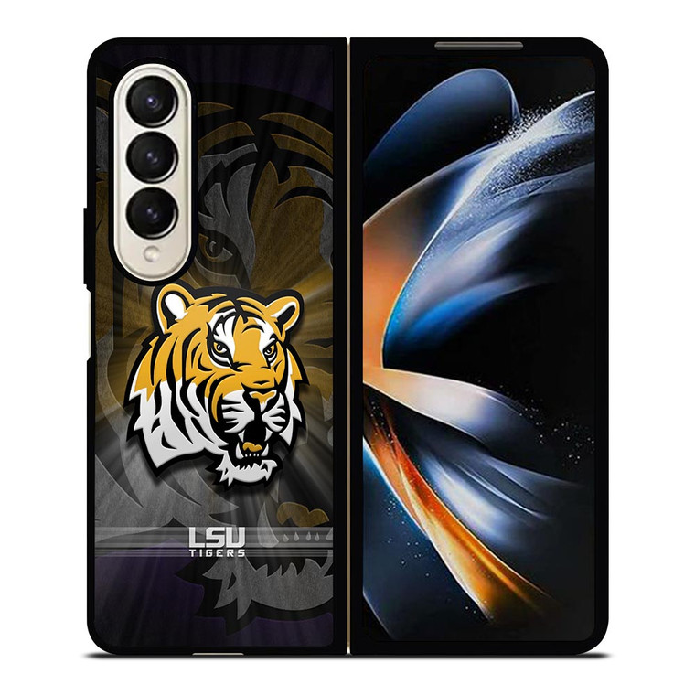 LSU TIGERS LOGO NFL 2 Samsung Galaxy Z Fold 4 Case Cover
