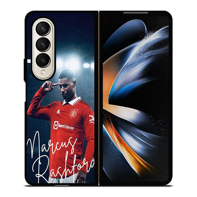MARCUS RASHFORD MANCHESTER UNITED CELEBRATION Samsung Galaxy Z Fold 4 Case Cover