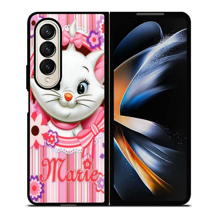 MARIE THE ARISTOCATS CAT FACE CUT Samsung Galaxy Z Fold 4 Case Cover