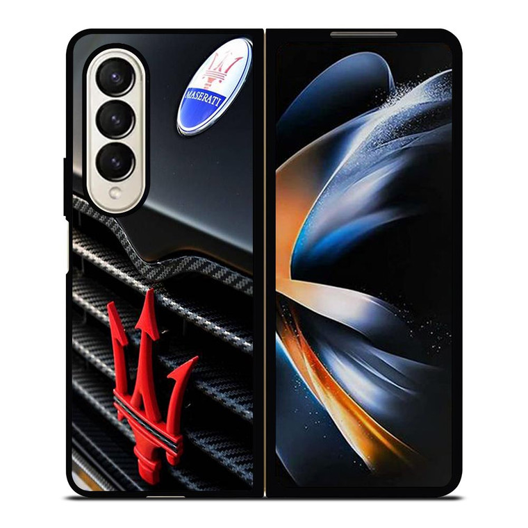 MASERATI CARBON GRILL Samsung Galaxy Z Fold 4 Case Cover