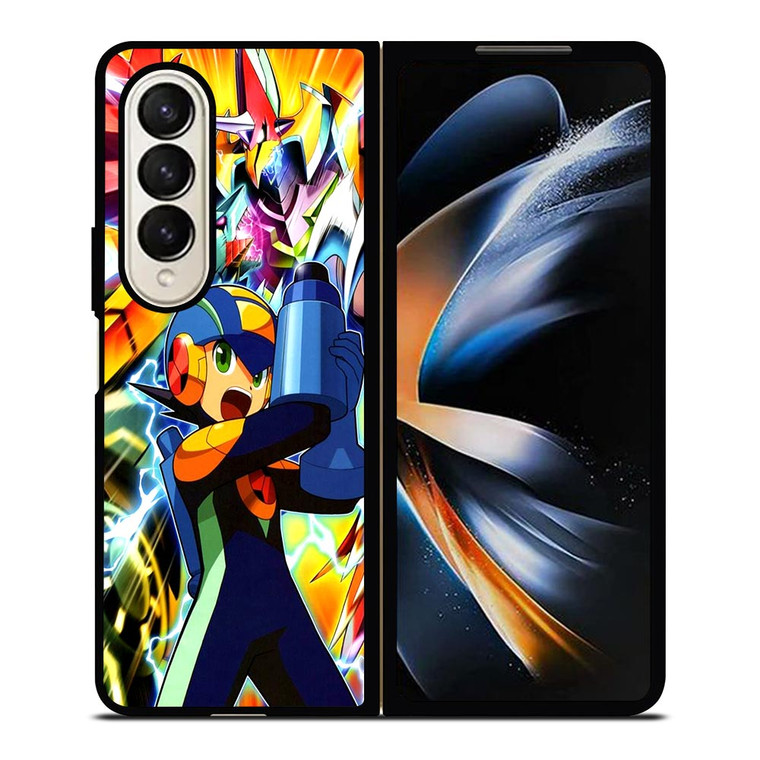 MEGA MAN BATTLE NETWORK GAMES Samsung Galaxy Z Fold 4 Case Cover