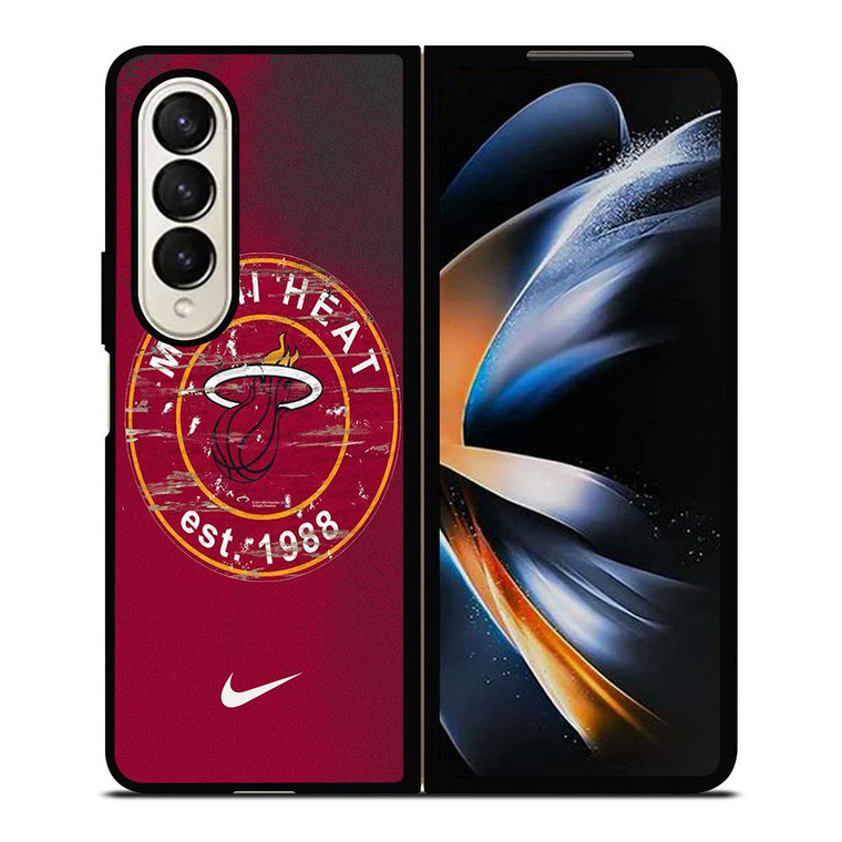 MIAMI HEAT NIKE BADGE Samsung Galaxy Z Fold 4 Case Cover