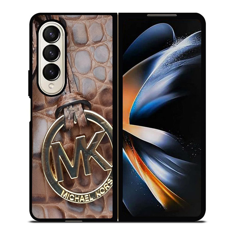 MICHAEL KORS LEATHER BAG Samsung Galaxy Z Fold 4 Case Cover